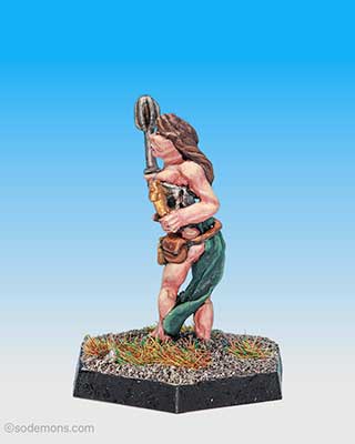 FA18 Female Cleric with Mace