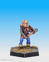 FA18-2 Female Cleric with Mace