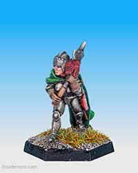 FTF37 Female Fighter with Poleaxe