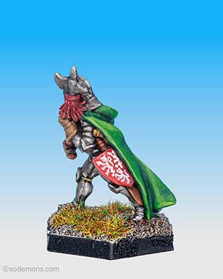 FTF37 Female Fighter with Poleaxe