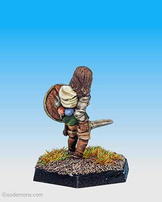 FTF47 Female Fighter with Sword