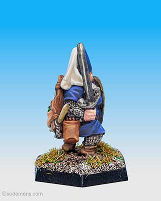 FTF58 Fat Lady Fighter with Sword