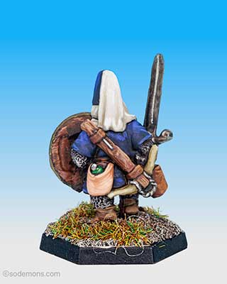 FTF58 Fat Lady Fighter with Sword