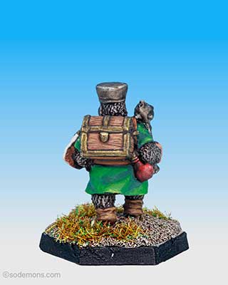 FTF59 Fat Lady Fighter with Mace