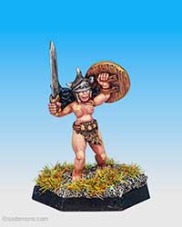 FTF61 Amazon with Sword and Shield