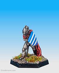 FTF62 Female Fighter in Plate Armour with Closed Helm