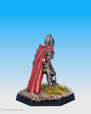 FTF62 Female Fighter in Plate Armour with Closed Helm