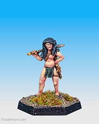 FTF83 Amazon with Sword and Dagger