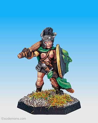 FTF106 Female Chaos Warrior with Axe