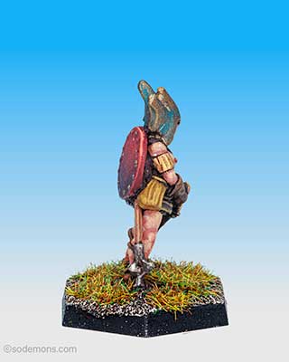 FTF116 Amazon Warrior with Winged Helmet