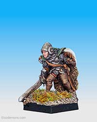 (-27) Female Fighter with Sword and Cloak (FF85d)