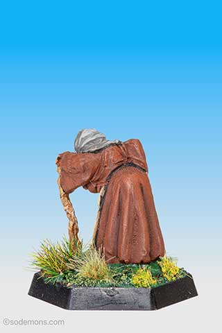 (-28b) Elderly Sorceress (C02/3d) variant