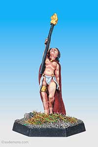 (-34) Nubile Young Enchantress with Wand (FTW&C02/3c)