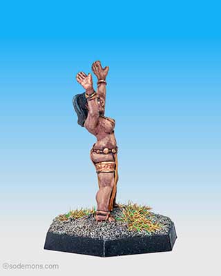Amazon High Priestess casting Spell (C03C1-3)