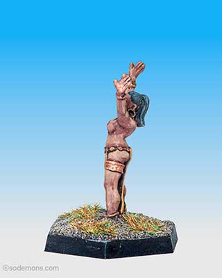 Amazon High Priestess casting Spell (C03C1-3)