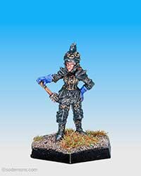 Female Cleric in Ornate Armour  (C03C1-4)