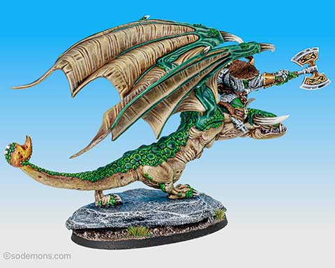 Orc Warboss on Wyvern (Unreleased)